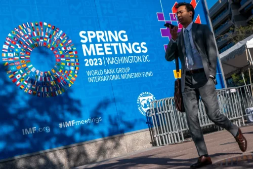 Leaders from central banks, finance ministries, and crypto gather at the IMF/World Bank Spring Meeting to discuss the global economy.